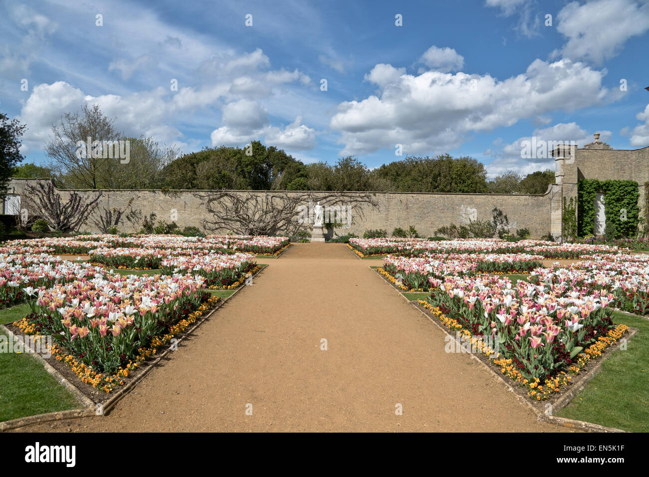 Parc Wrest est un élève de 1 country estate et jardins près de Silsoe, Bedfordshire, Angleterre Banque D'Images