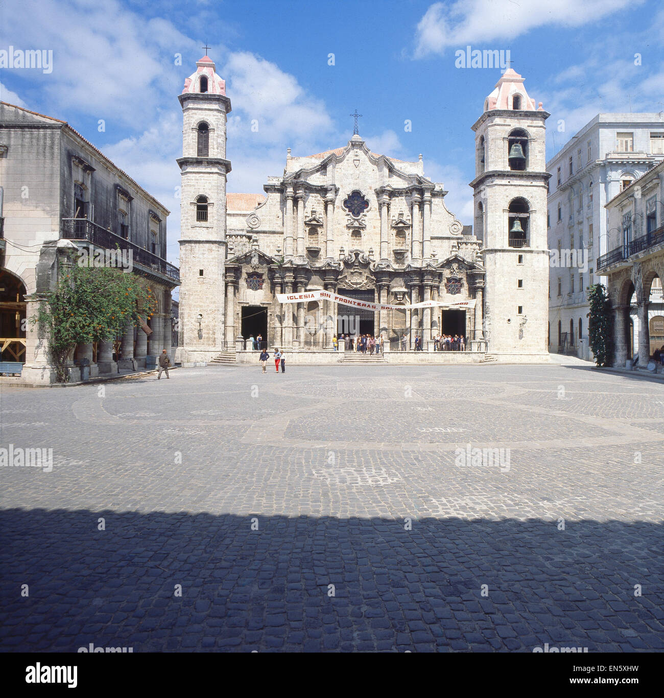 Cuba, La Havane, Kathedrale von Havanna Banque D'Images