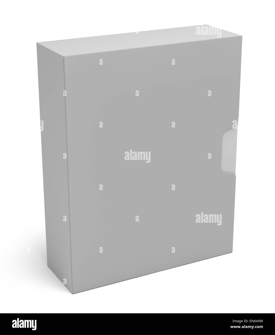 Boîte du logiciel isolated on white Banque D'Images