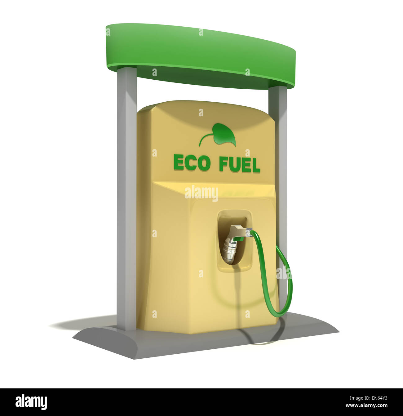 Station de carburant Eco Banque D'Images