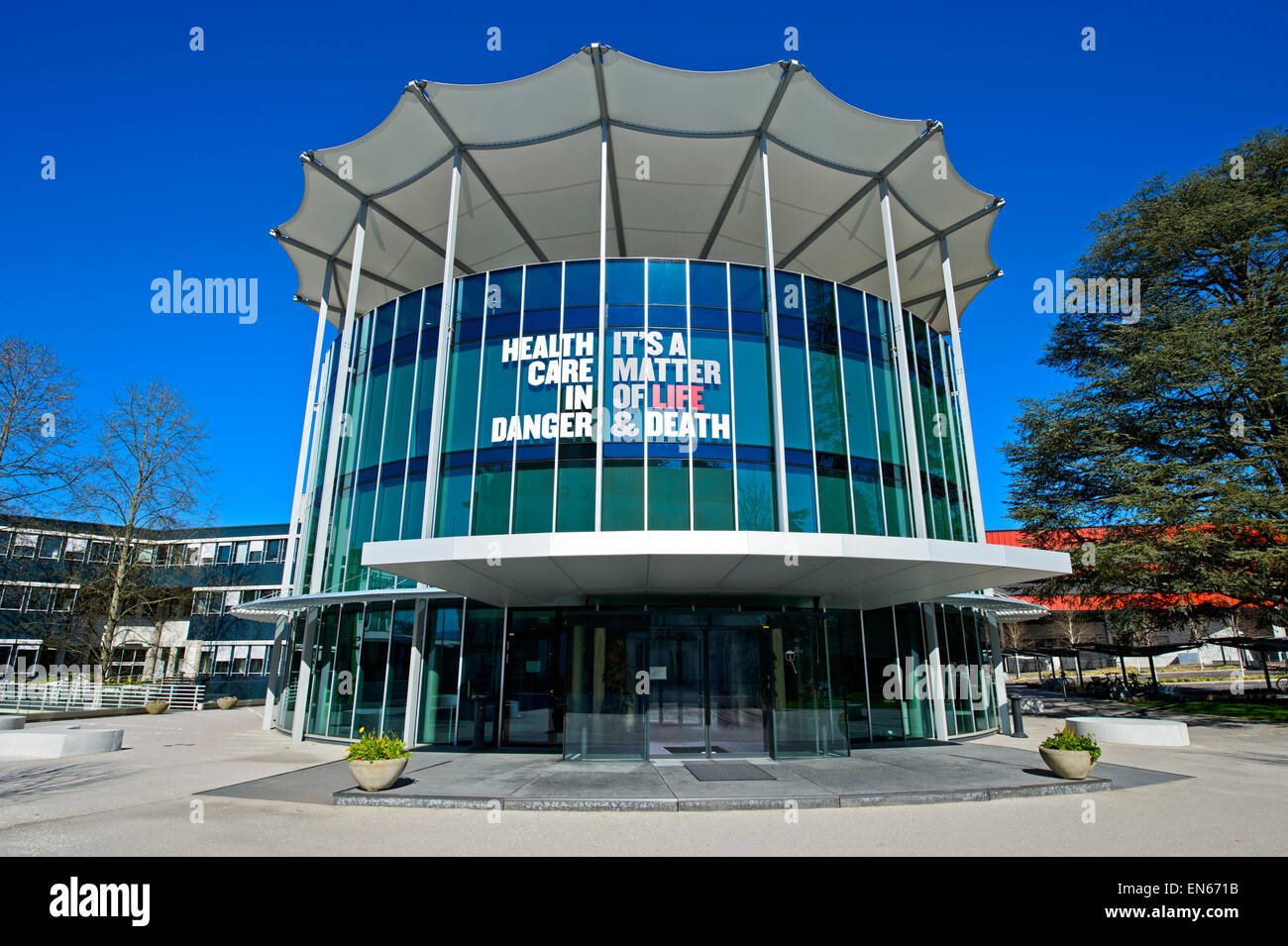 Au siège du Comité international de la CroixRouge (CICR), Genève