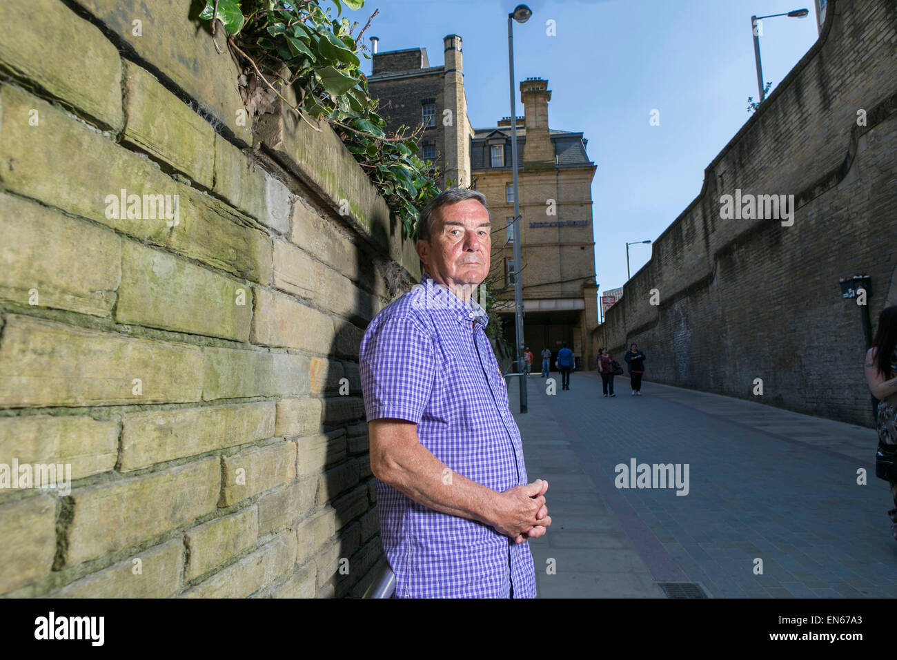 Philip Balmforth qui était de service en tant qu'inspecteur de police le jour de la Parade de la vallée. feu Bradford Banque D'Images