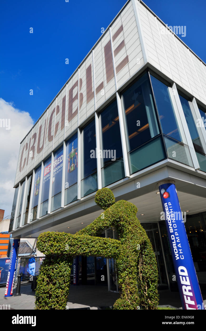Théâtre Crucible Sheffield Banque D'Images