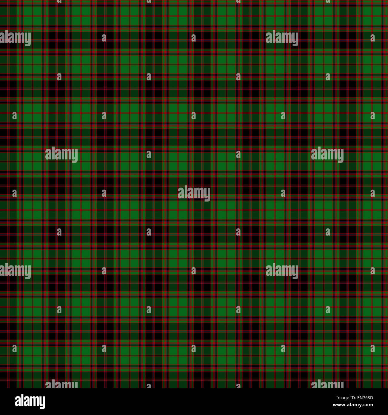 Une mosaïque à motifs tartan du clan Buchan. Banque D'Images