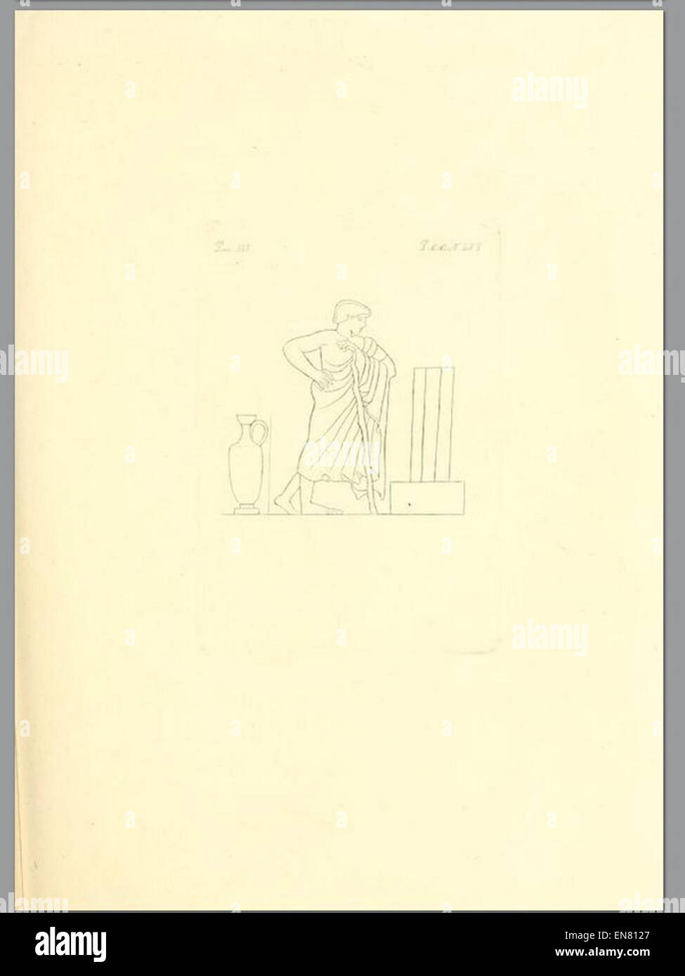 INGHIRAMI(1835) Pitture di vasi fittili Vol3 T246 Banque D'Images