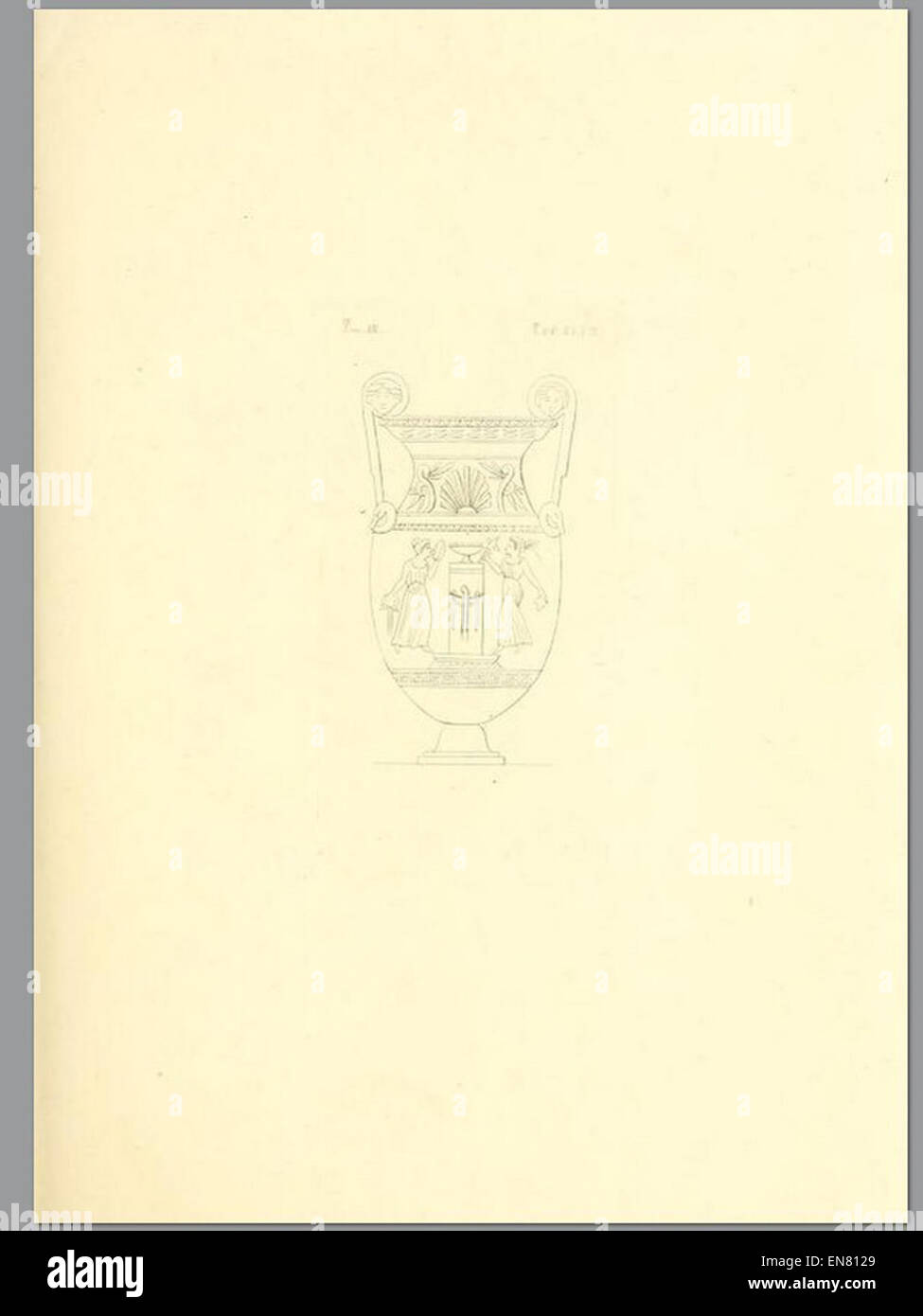 INGHIRAMI(1835) Pitture di vasi fittili Vol3 T247 Banque D'Images