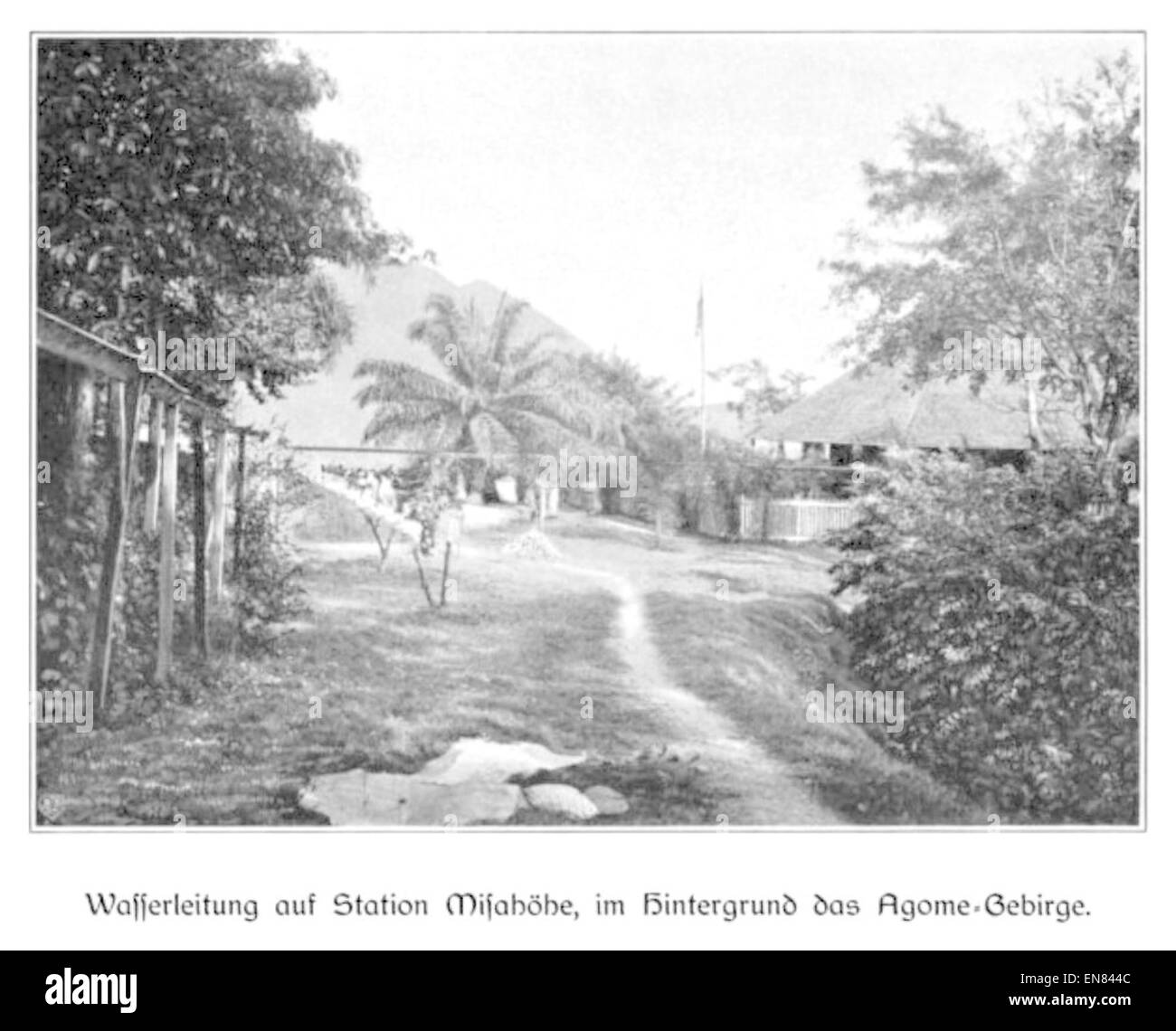 WOHLTMANN(1904) p051 Togo, Gare la plus MisahC3B6il Wasserzufuhr - Banque D'Images