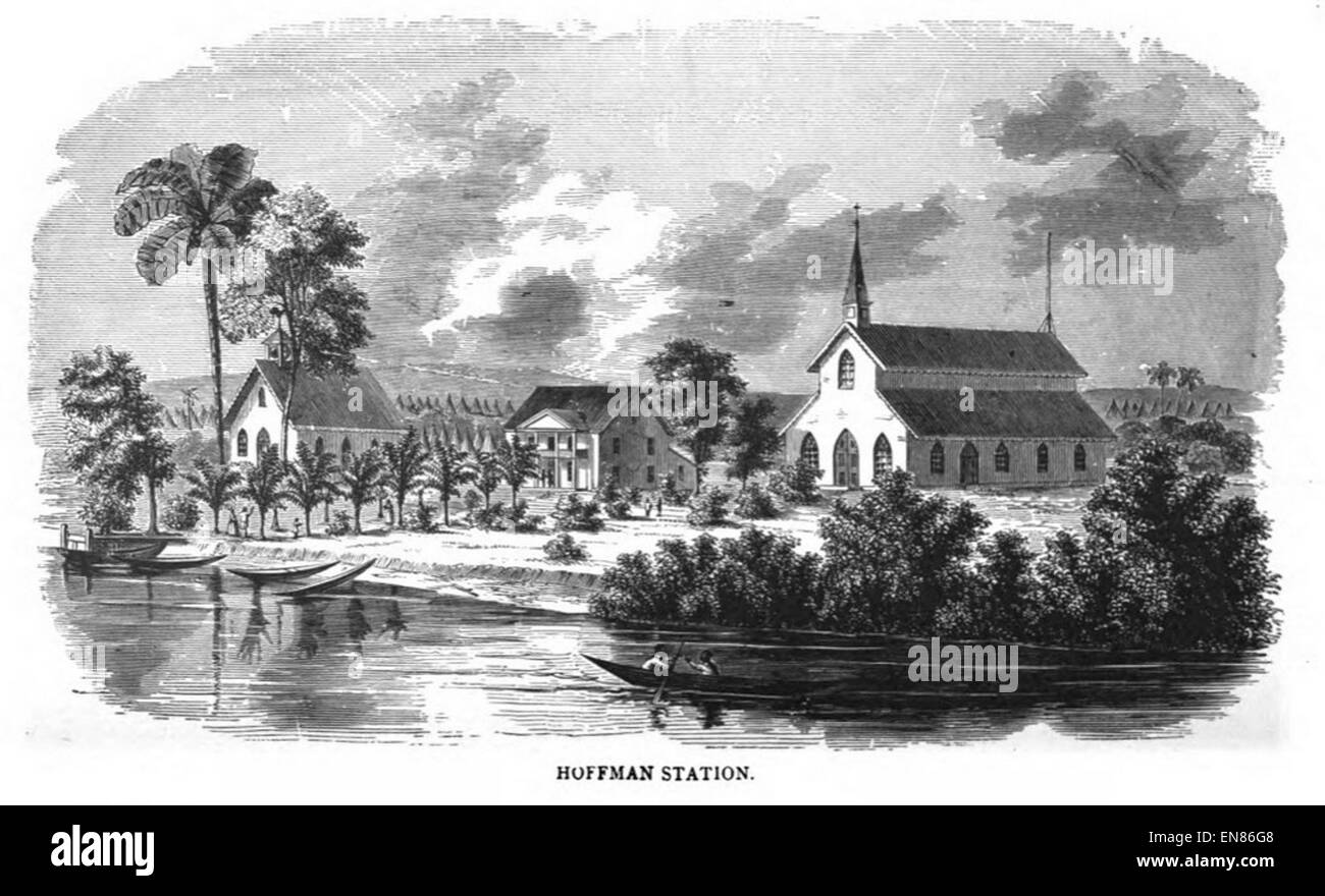 Favoriser(1884) Hoffman Gare Banque D'Images