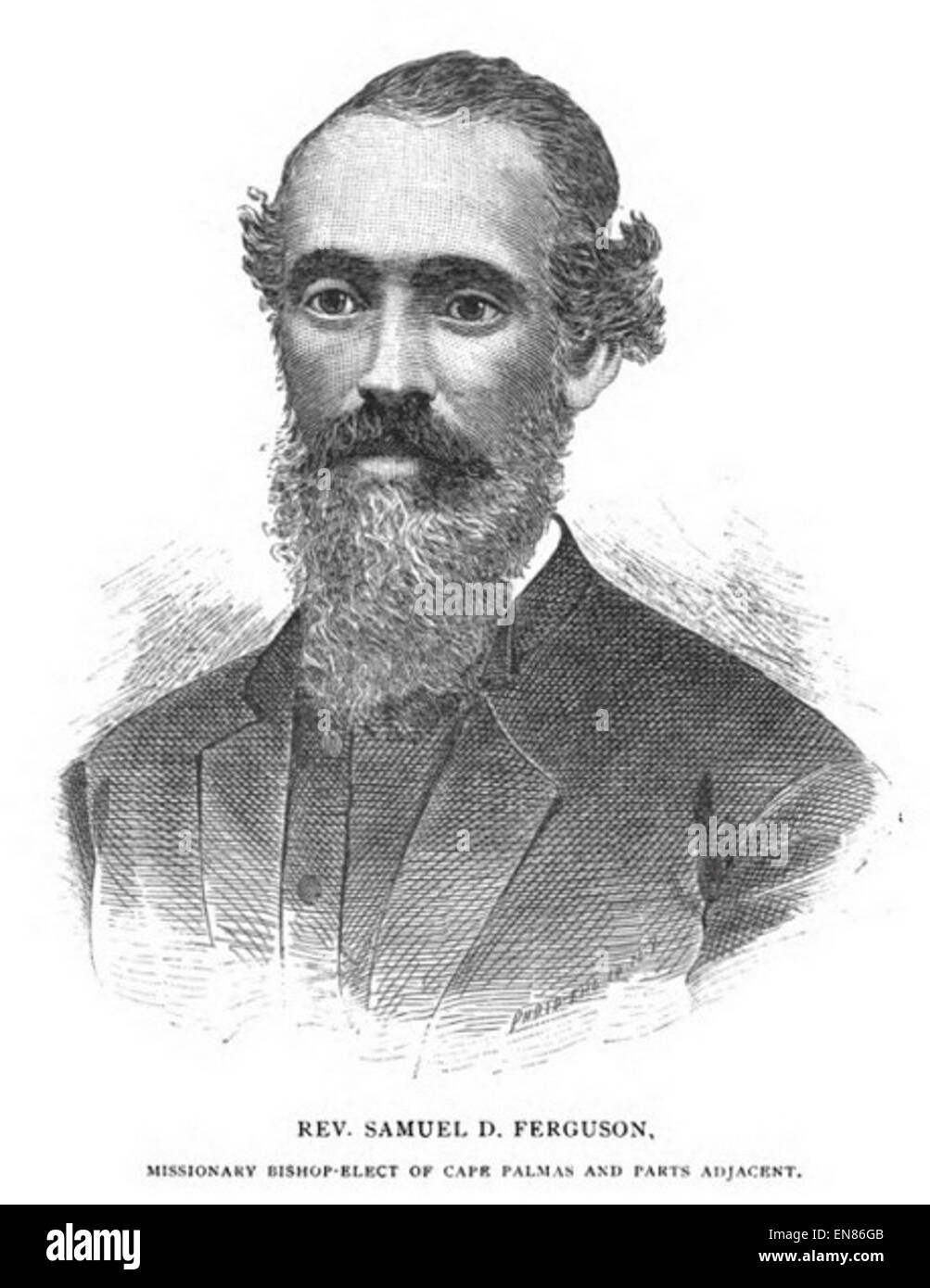 Favoriser(1884) Samuel D. Ferguson Banque D'Images