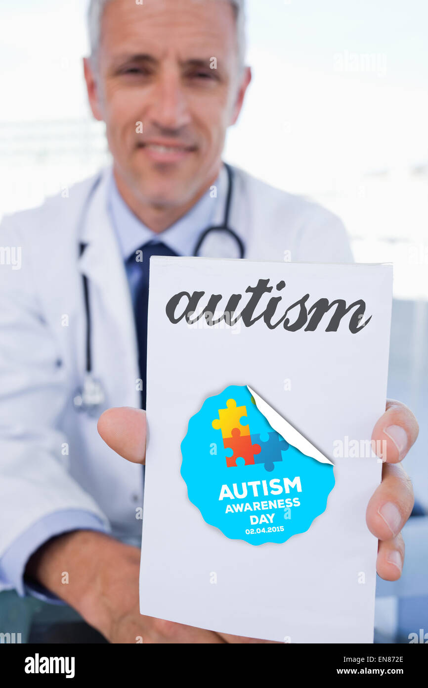 Journée de sensibilisation à l'autisme contre l'autisme Banque D'Images