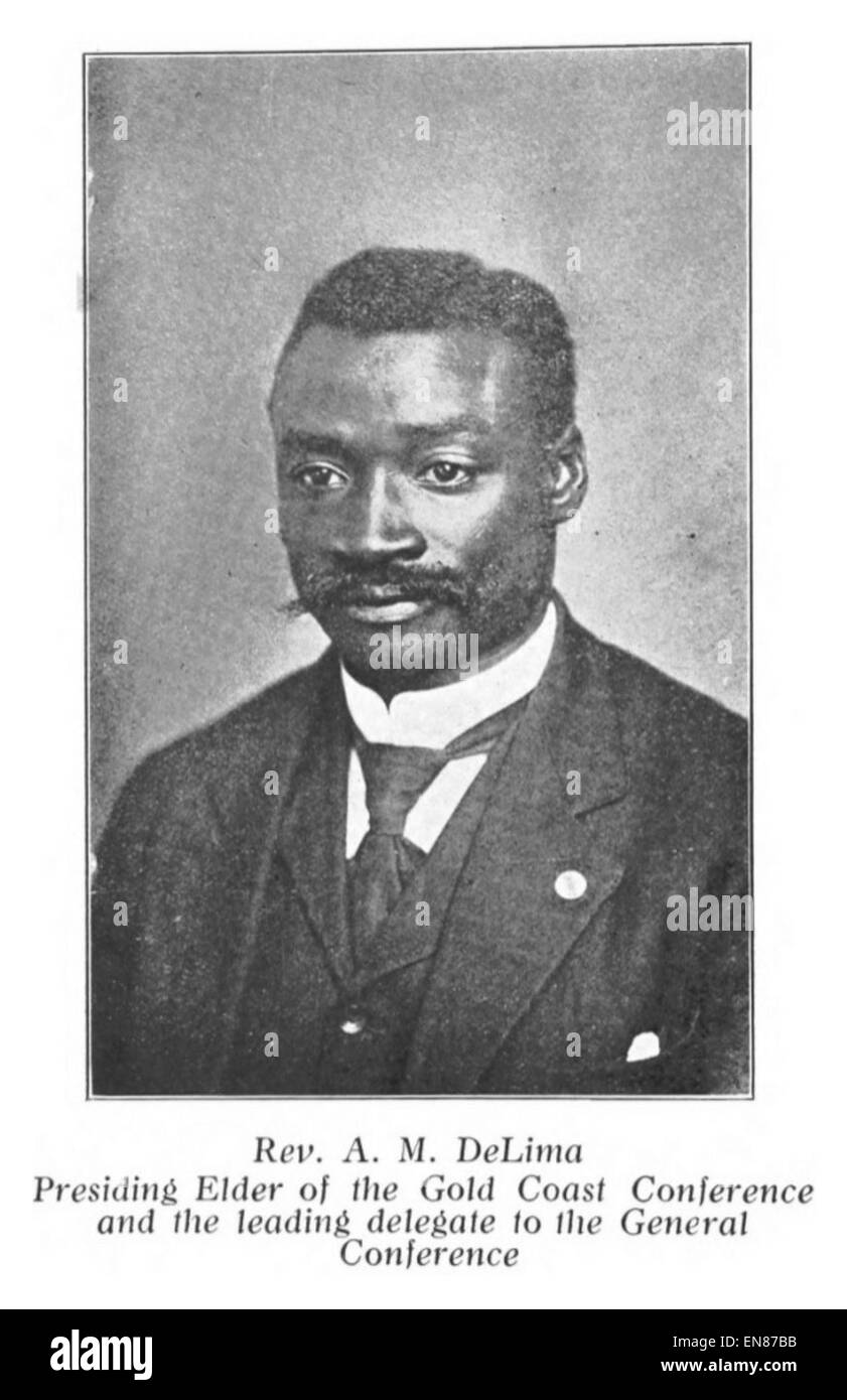 Cette illustration de Heard de 1911, intitulée *07 A.M. DeLima*, capture un moment tôt le matin à DeLima, représentant peut-être la vie quotidienne ou un événement spécifique à cette époque au début du XXe siècle. Banque D'Images