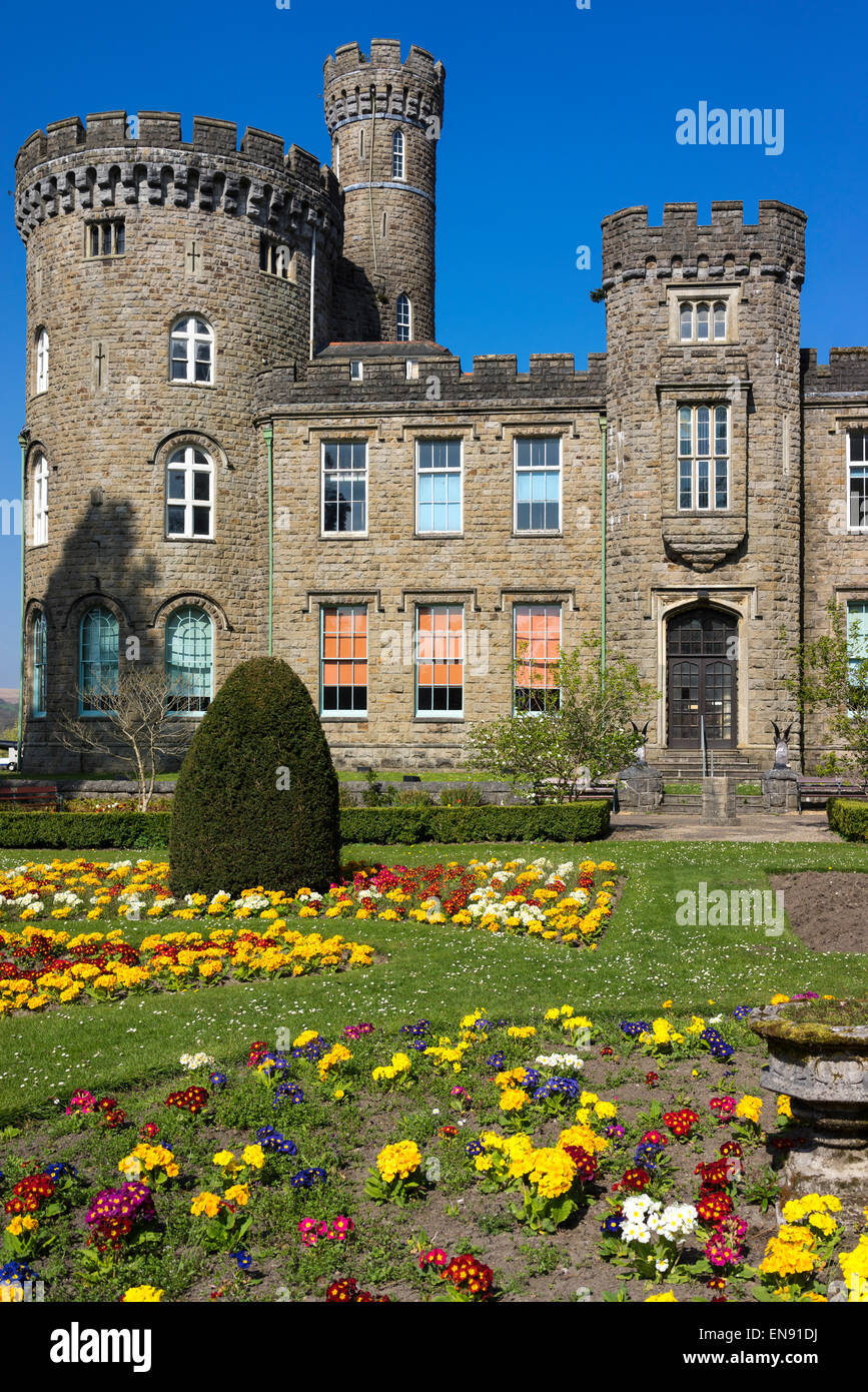 Cyfarthfa Castle de Merthyr Tydfil, au Pays de Galles Banque D'Images