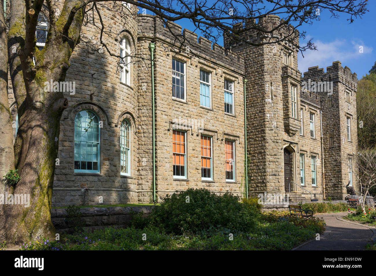 Cyfarthfa Castle de Merthyr Tydfil, au Pays de Galles Banque D'Images