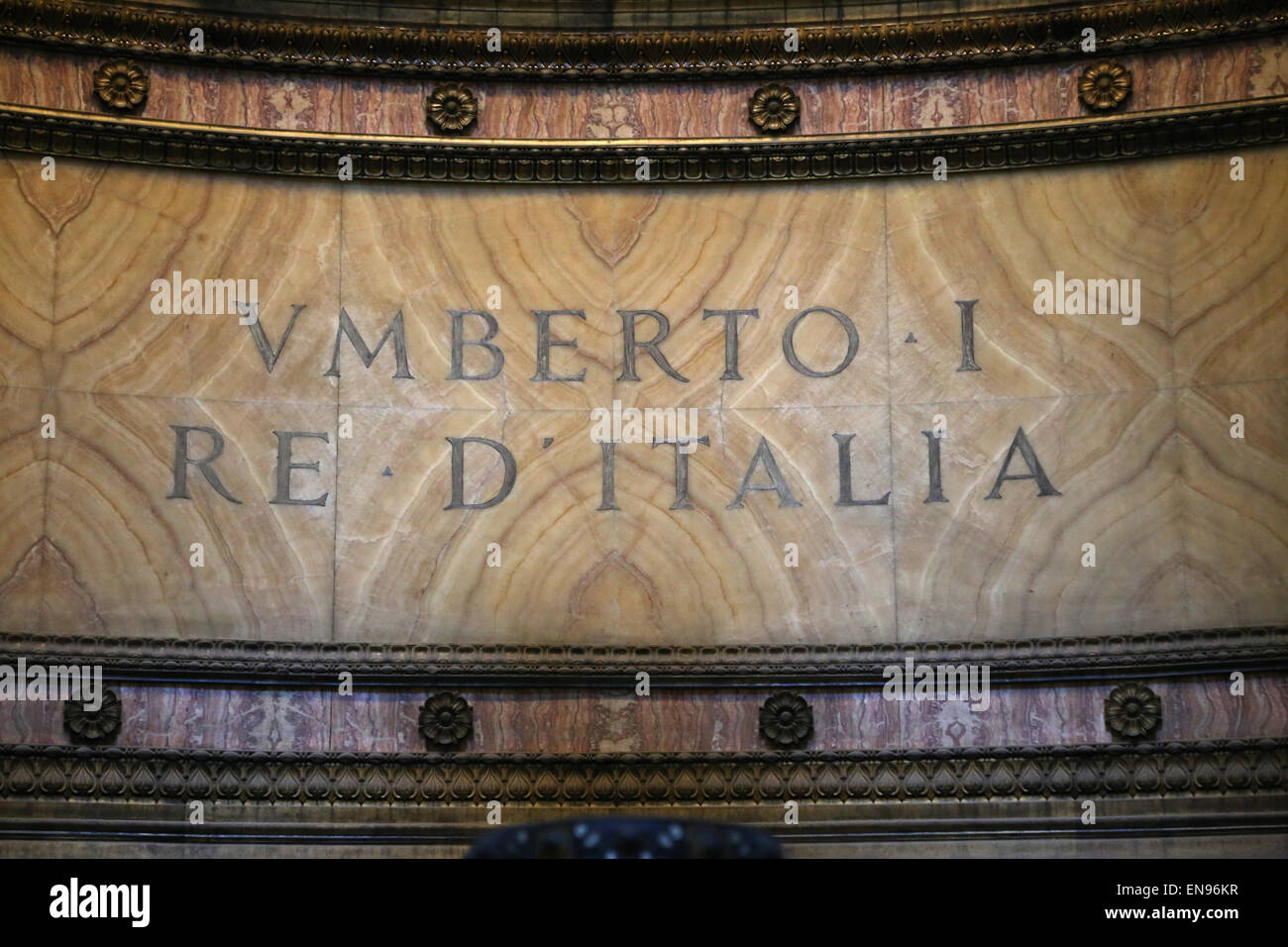 Umberto I de l'Italie (1844-1900). Roi d'Italie. Tombeau. Panthéon. Rome. L'Italie. Banque D'Images