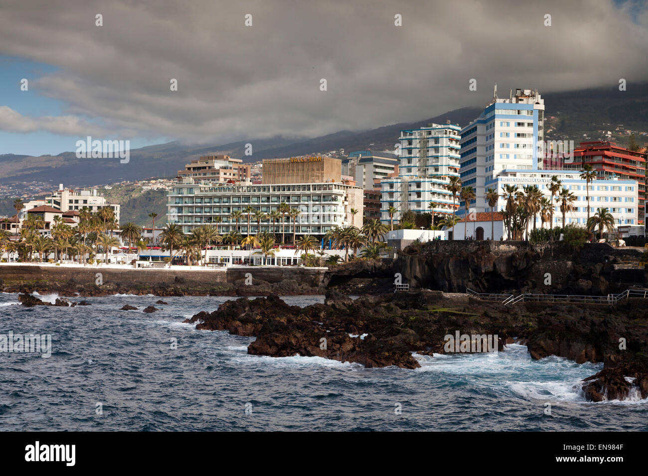 Puerto de la Cruz, Tenerife, Canaries, Espagne, Europe Banque D'Images