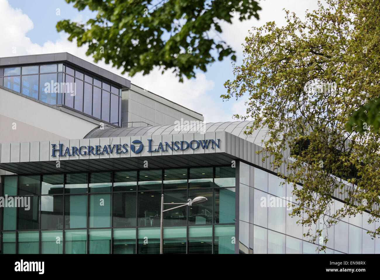 Une vue générale de l'Hargreaves Lansdown Road à l'ancrage du siège (A4). Banque D'Images Une vue générale de l'Hargreaves Lansdown Road à l'ancrage du siège (A4). Banque D'Images