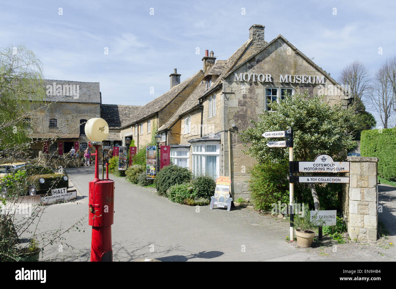 Cotswold Motor Museum et Toy Collection en Bourton-on-the-Water Banque D'Images