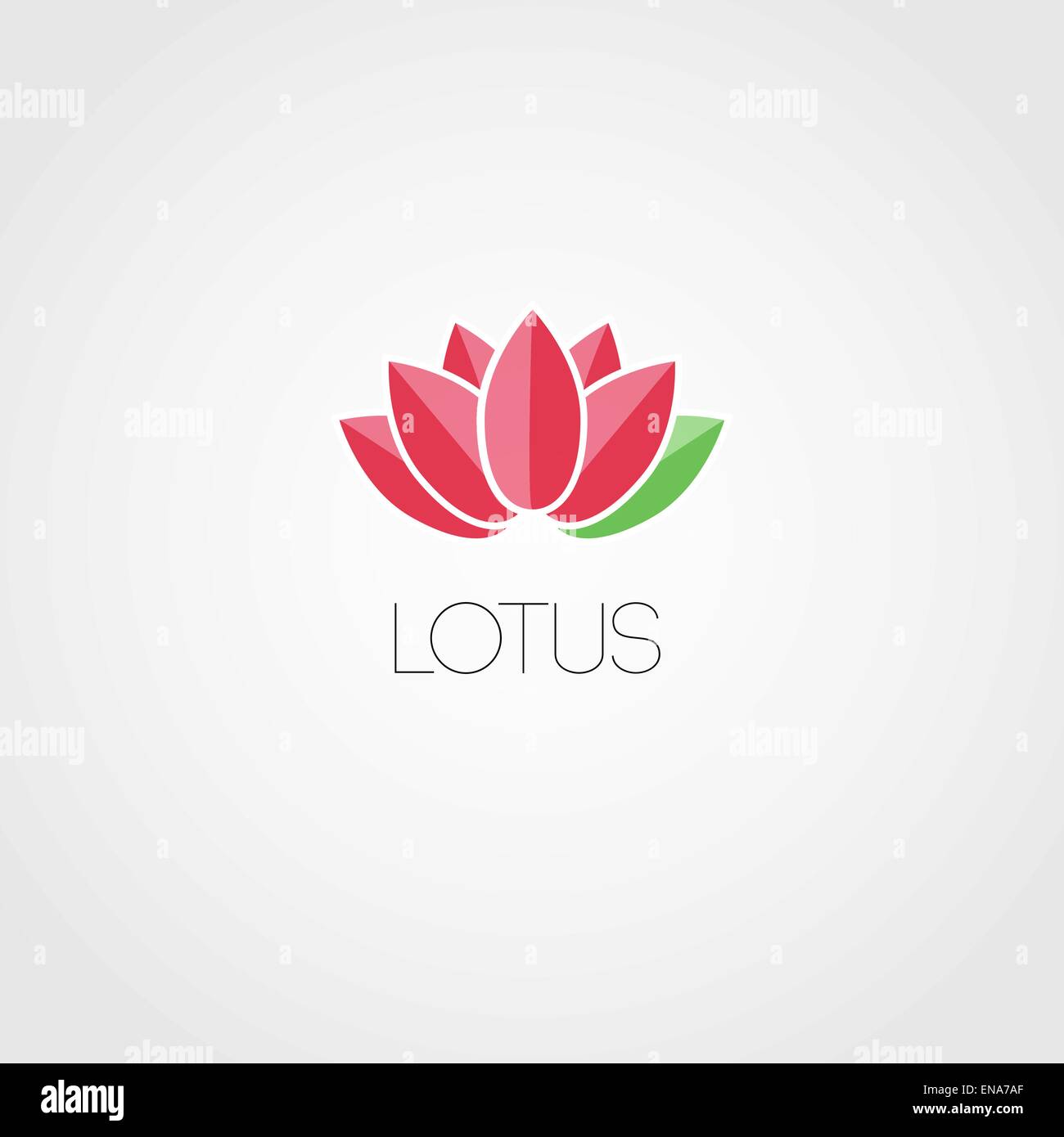 Fleurs de lotus vecteur conception pour spa, cours de yoga, Hotel and Resort Illustration de Vecteur