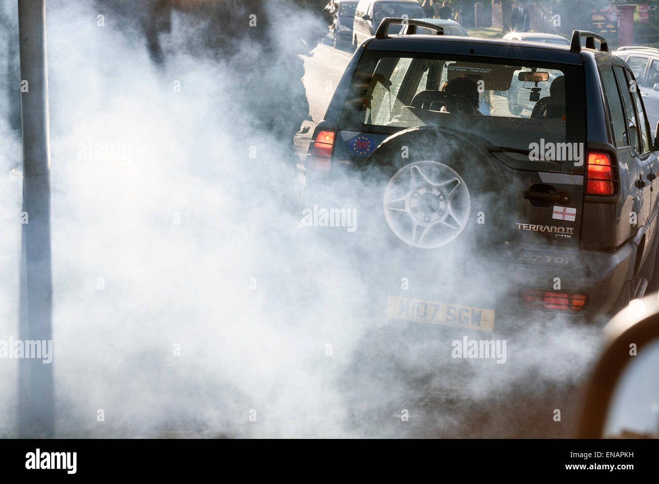 Nox,la pollution des voitures,voitures,diesel,le trafic de la