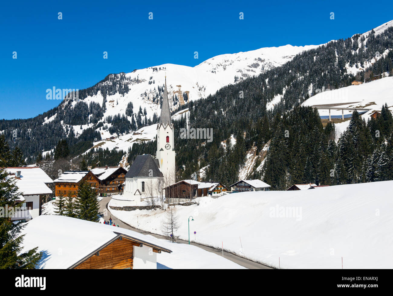 Village de Schrocken Banque D'Images