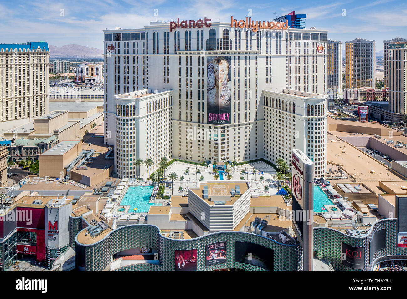 Planet Hollywood, le Strip, Las Vegas, Nevada, USA Banque D'Images