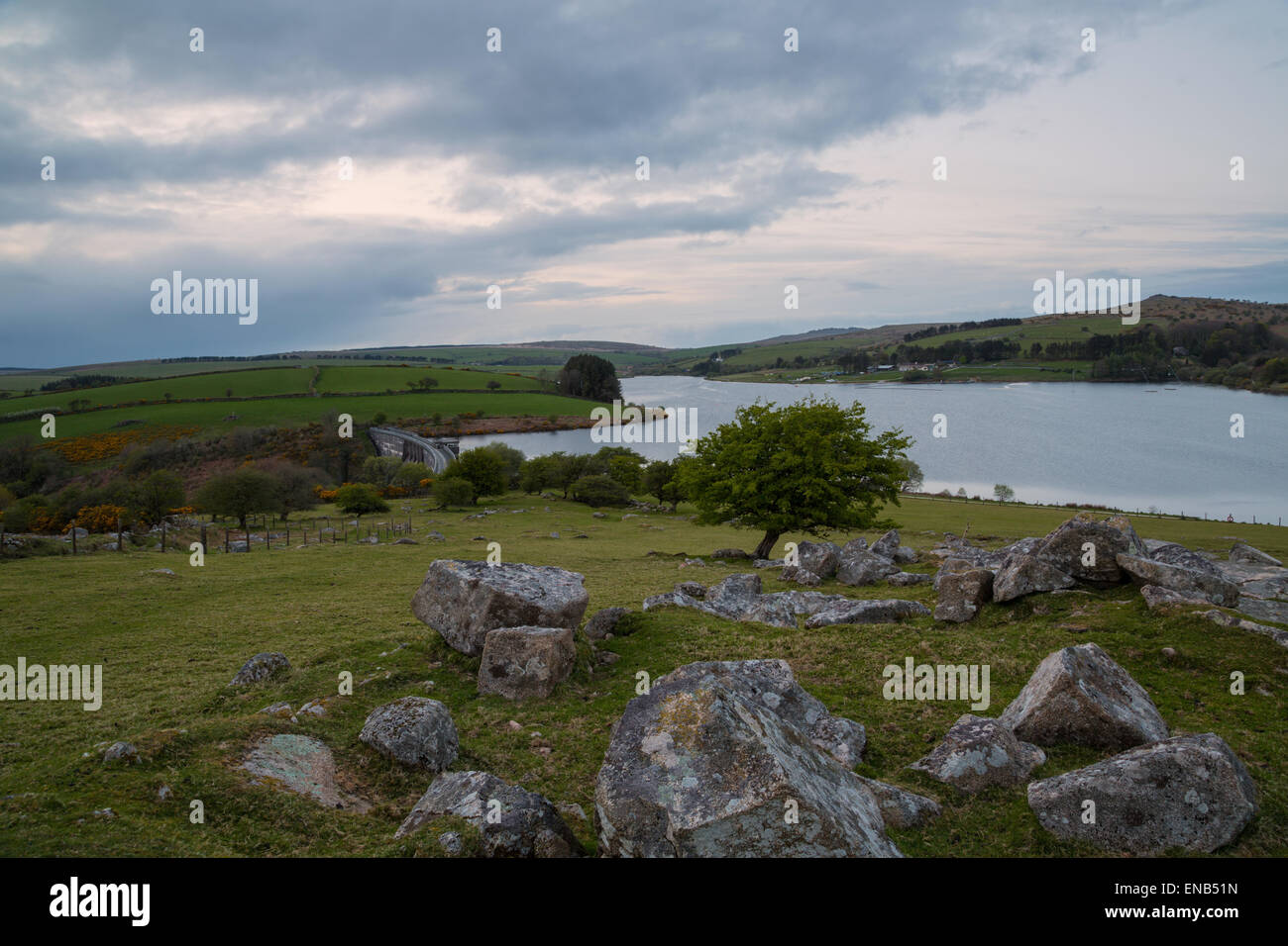 Lac Siblyback dans East Cornwall Banque D'Images
