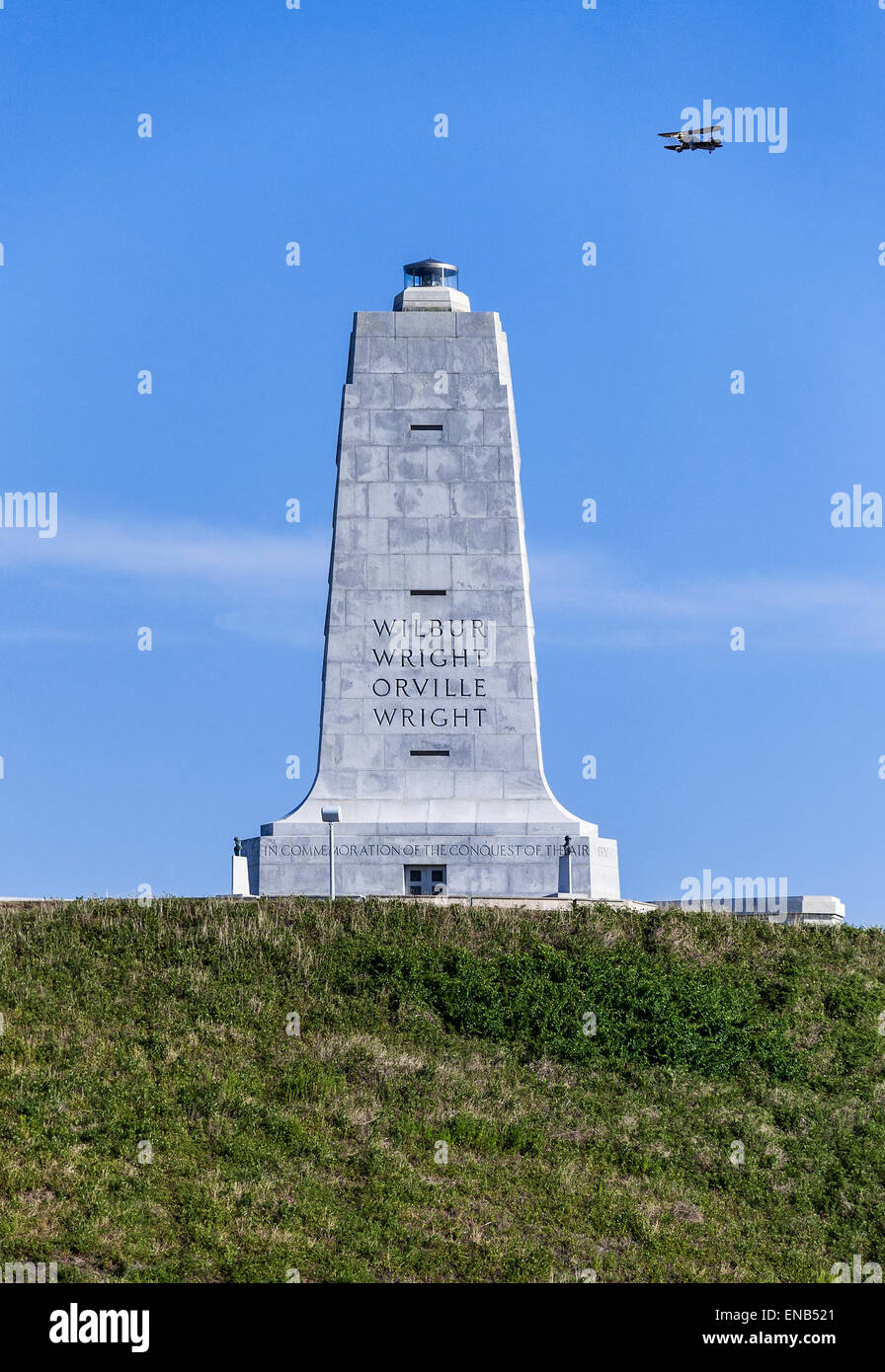 Wright Brothers National Memorial, North Carolina, USA Banque D'Images