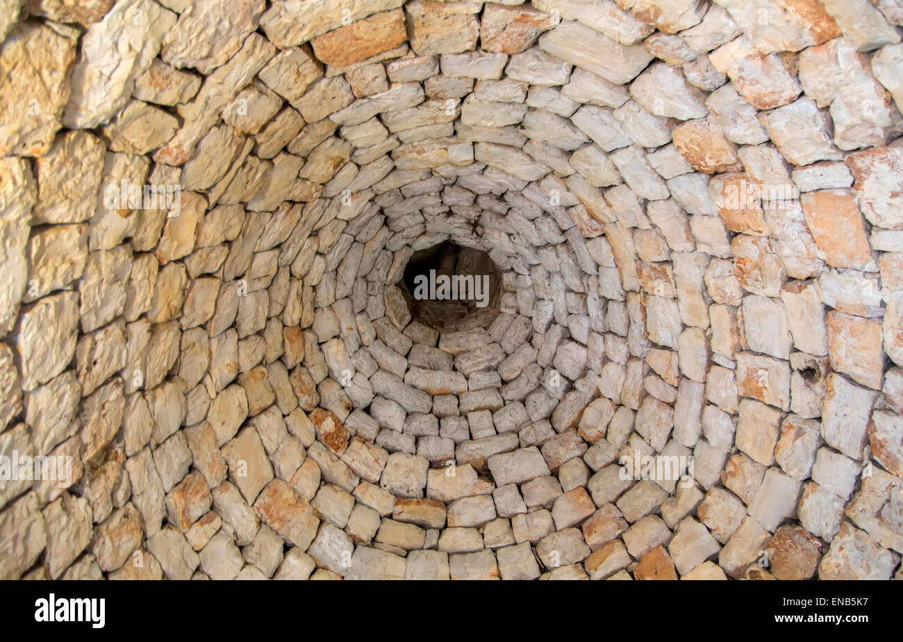 Toit en pierre à Alberobello Banque D'Images