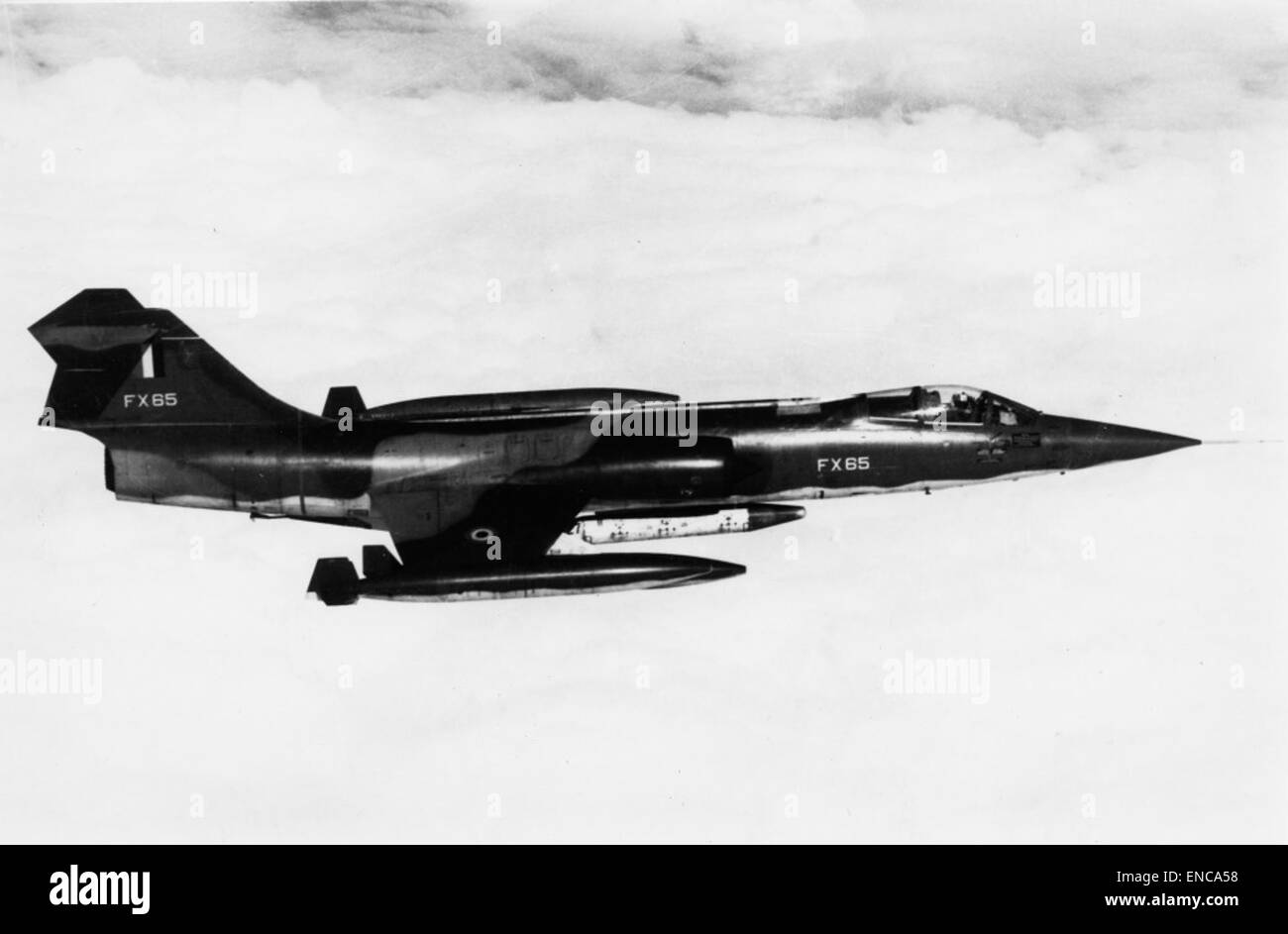Lockheed F-104G [SABCA] cn 9108 FX-65 10 Force arienne aile Banque D'Images