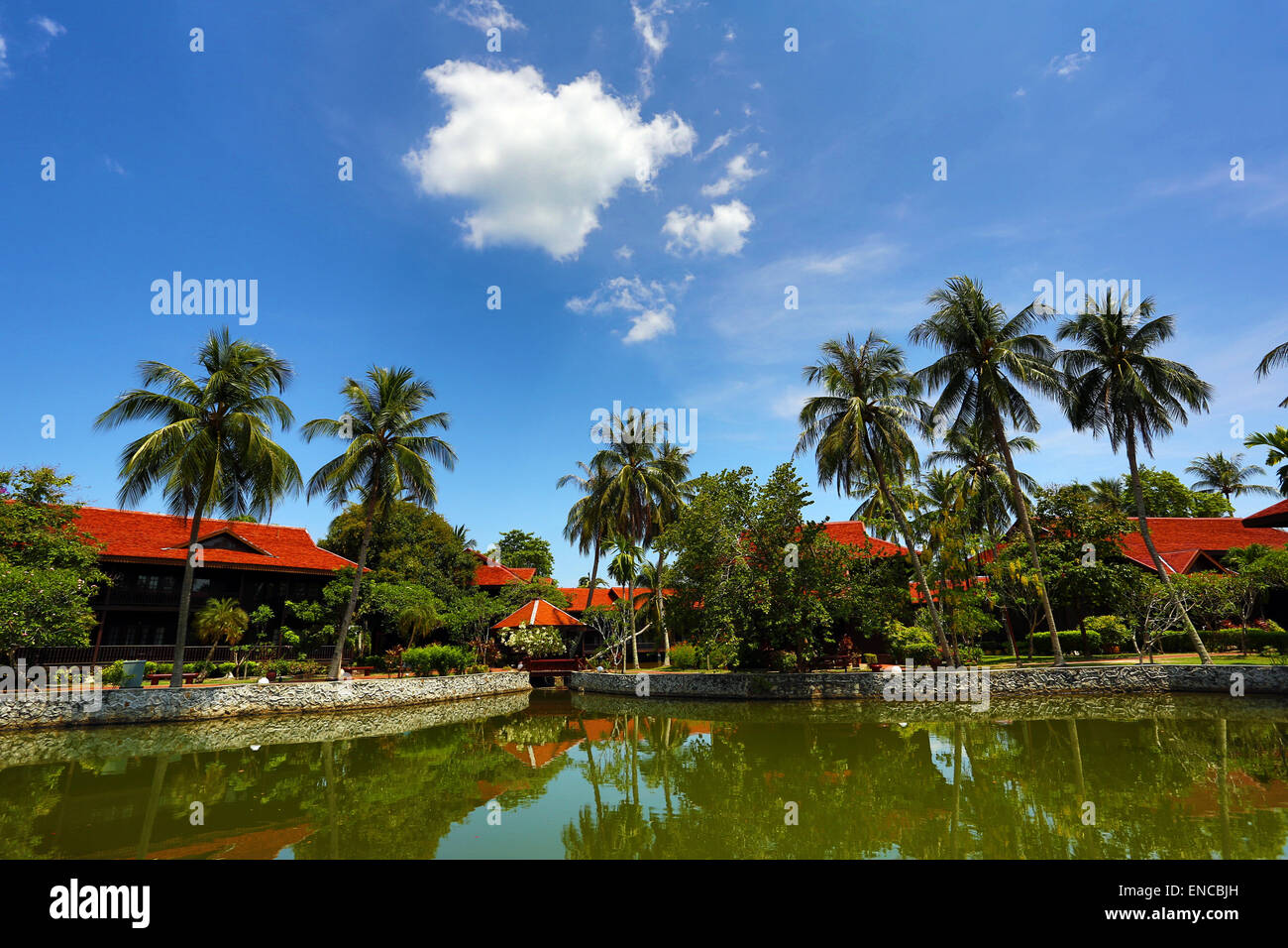 Le Meritus Pelangi Beach Resort Hôtels à Pantai Cenang, Langkawi, Malaisie Banque D'Images