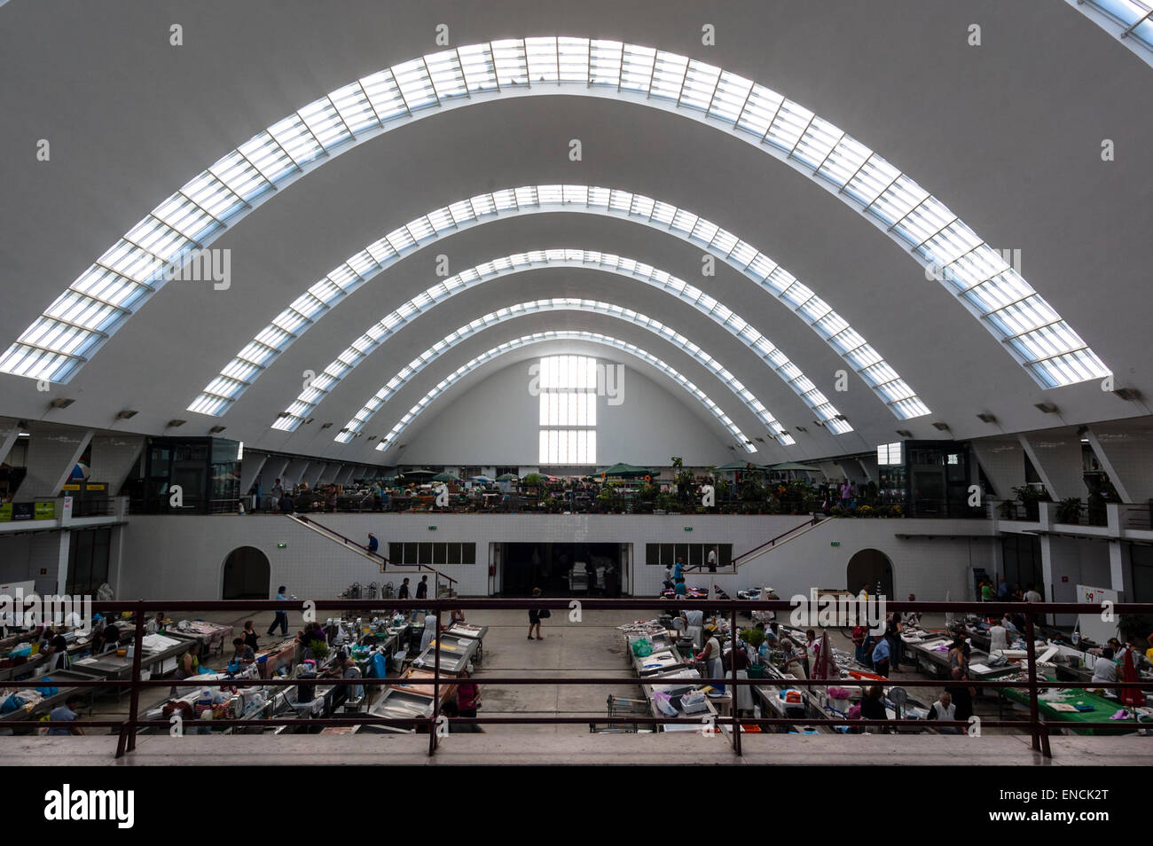 Marché municipal de Matosinhos, Mercado Municipal de Matosinhos, Porto, Portugal Banque D'Images