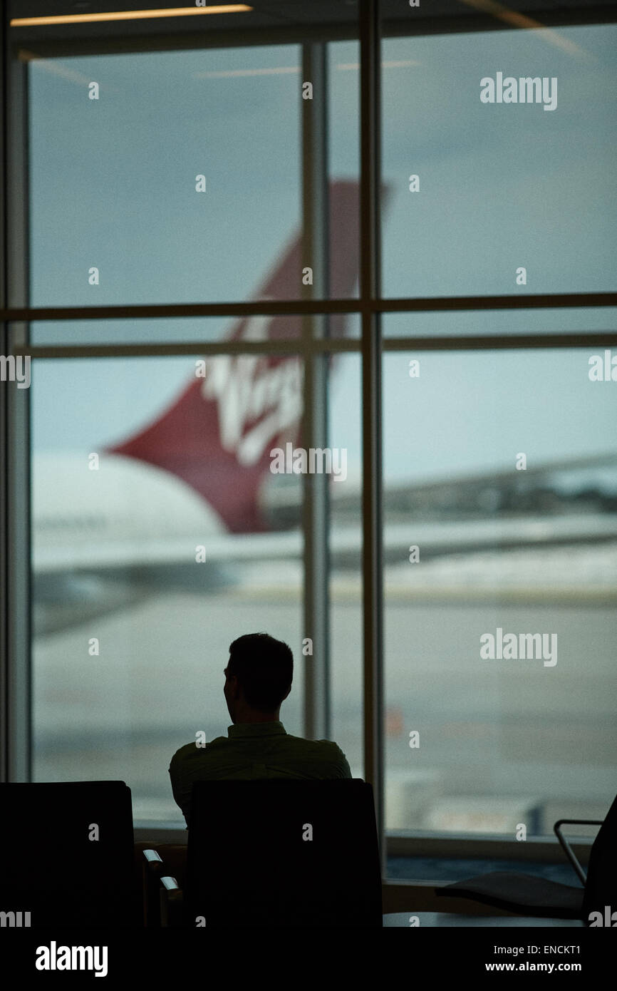 Atlanta en Géorgie USA-Hartsfield Jackson Atlanta International Airport connu localement sous le nom de l'aéroport d'Atlanta Hartsfield, ou Hartsfi, Banque D'Images