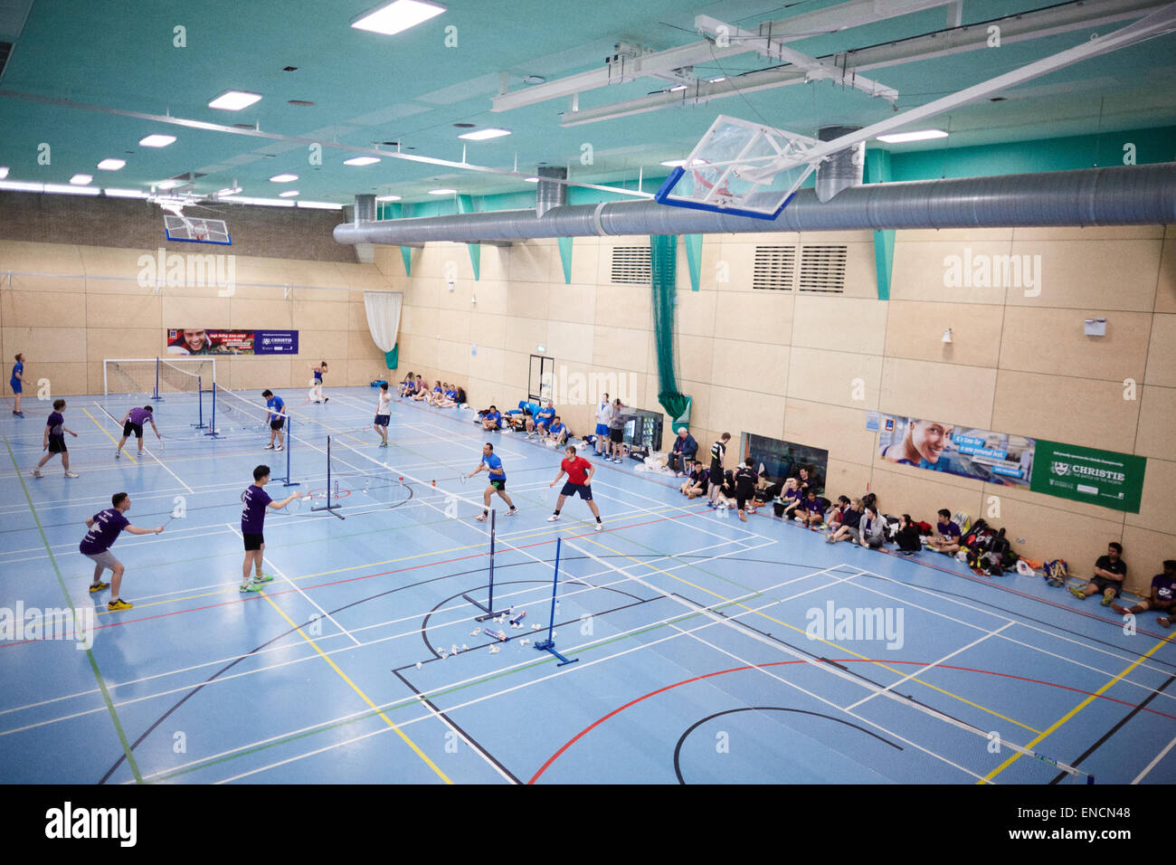 Aldi sponsor Recrutement Christie la bataille du nord entre Leeds, Liverpool et Manchester universités à Liverpool. Banque D'Images