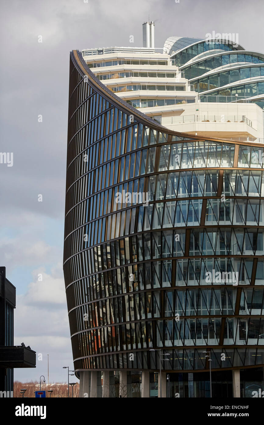 Manchester green building Le Noma Un Angel Square Co-operative AC Banque D'Images