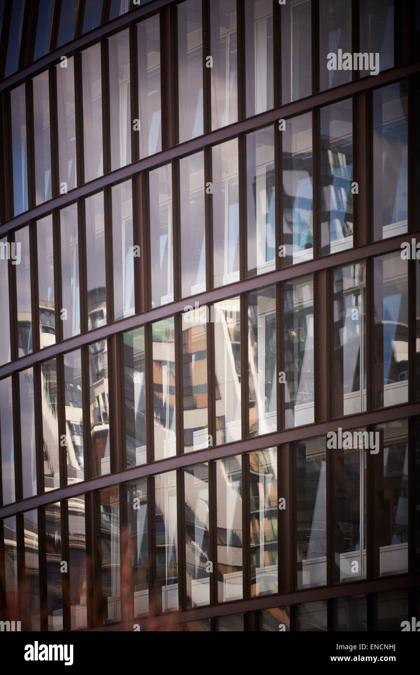 Manchester green building Le Noma Un Angel Square Co-operative AC Banque D'Images