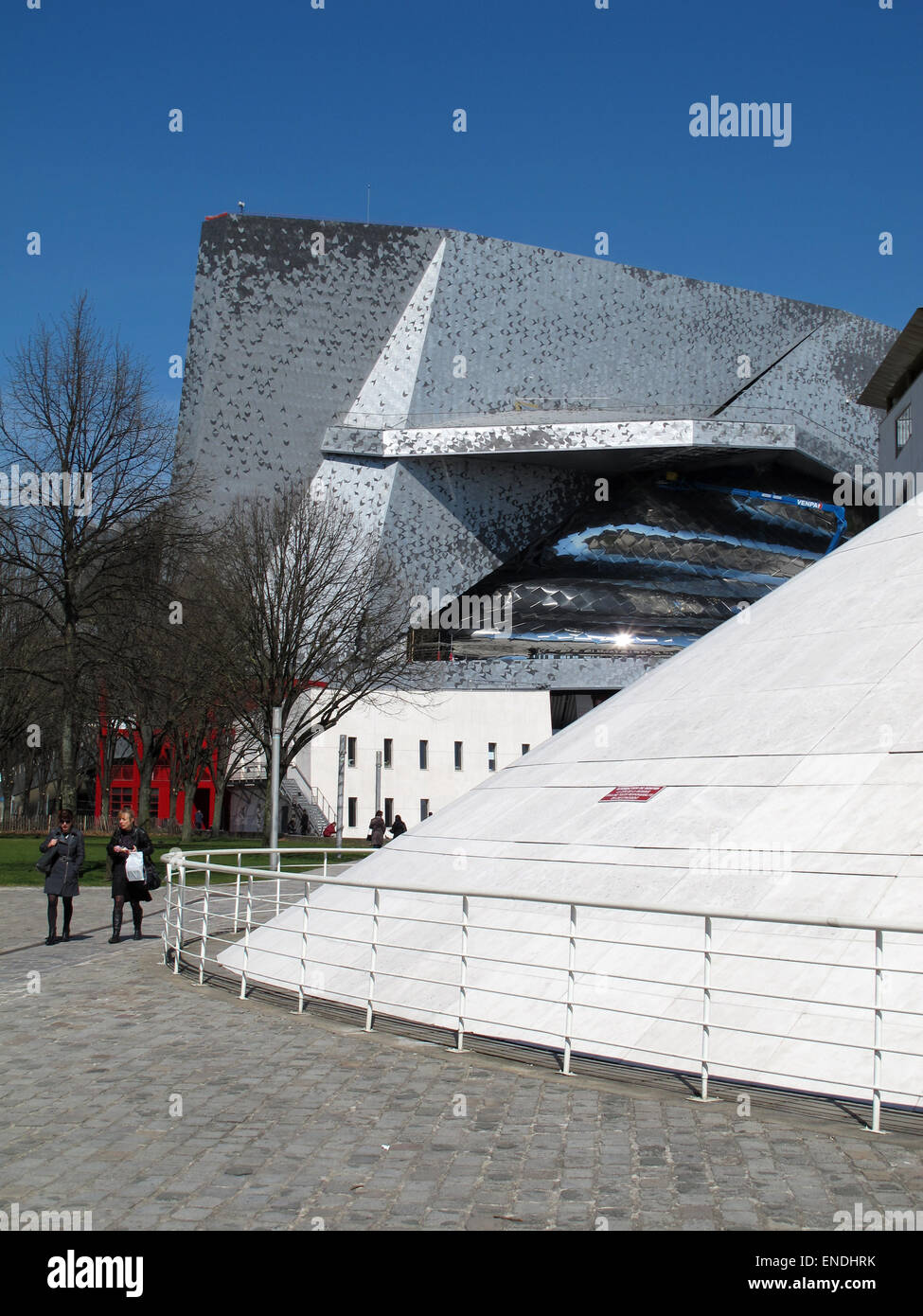 Cité de la musique,musique,ville Philharmonie de Paris,France,Jean Nouvel architecte parc de la Villette park Banque D'Images