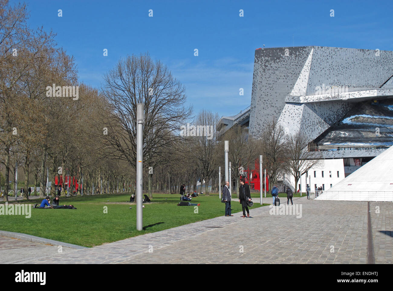 Cité de la musique,musique,ville Philharmonie de Paris,France,Jean Nouvel architecte parc de la Villette park Banque D'Images