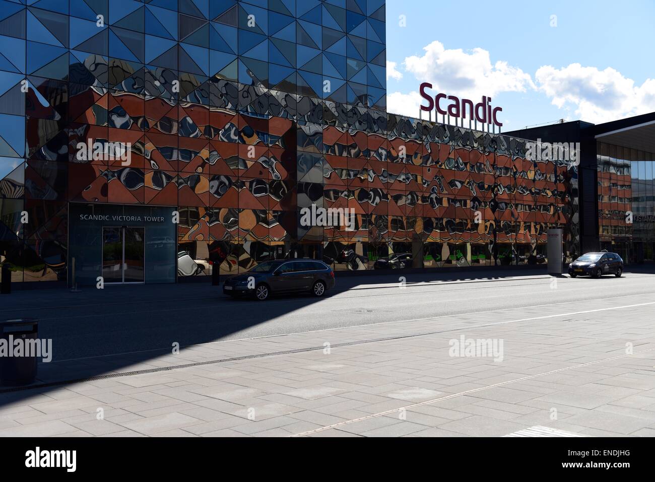 Hôtel Scandic victoria tower kista Suède Banque D'Images