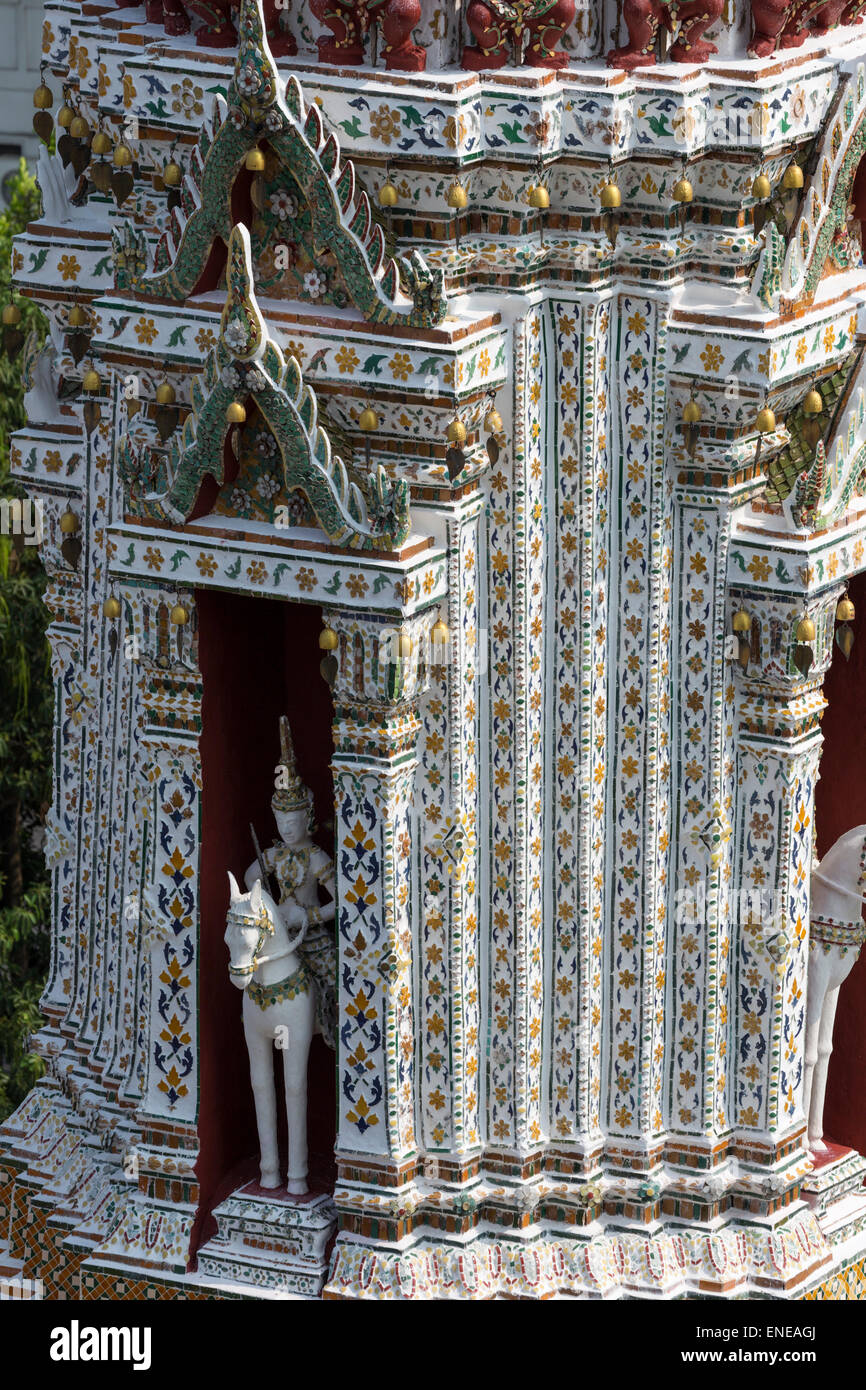 Wat Arun, Bangkok, Thailande, Asie Banque D'Images