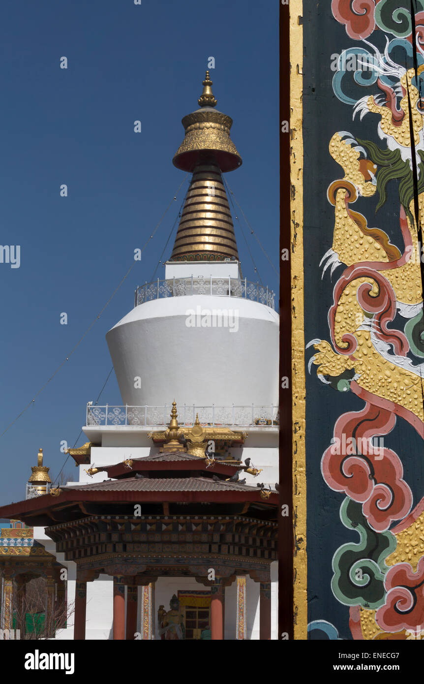 National Memorial Chorten, Thimphu, Bhoutan, Asie Banque D'Images