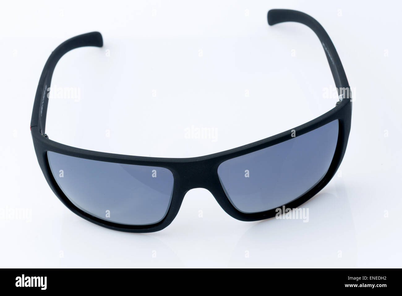 Fashion lunettes syn on white Banque D'Images