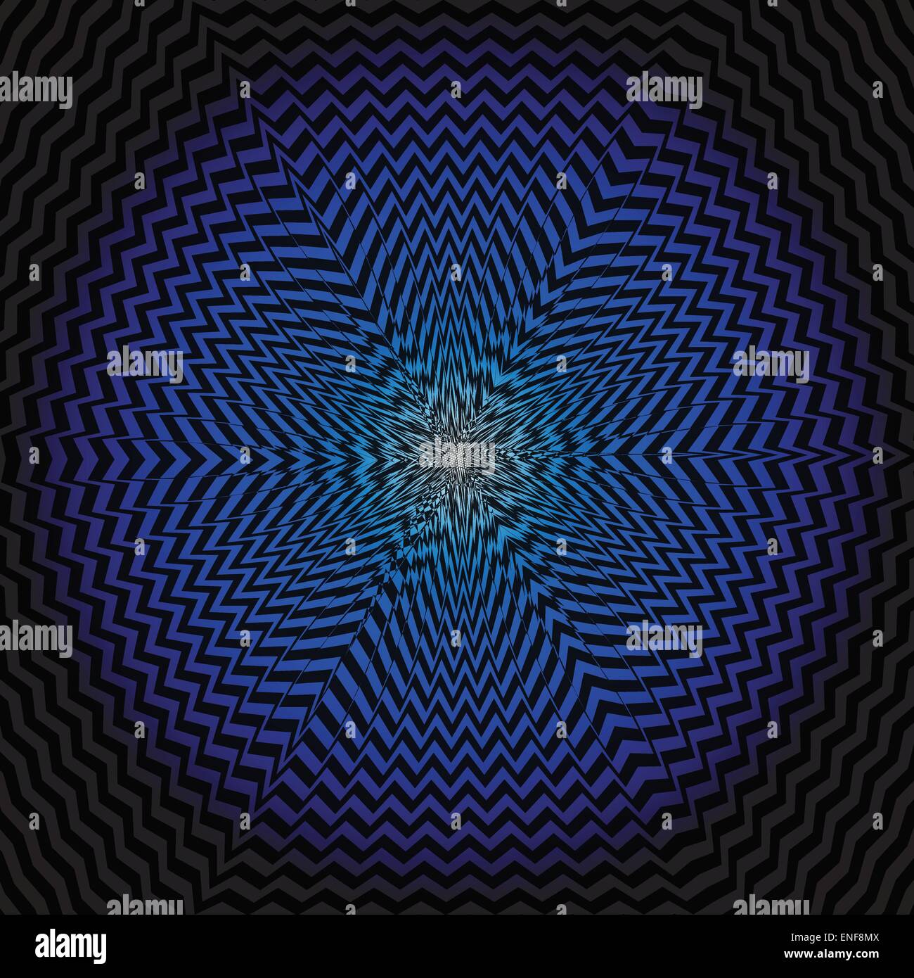 Optical illusion illustration Banque de photographies et d’images à ...