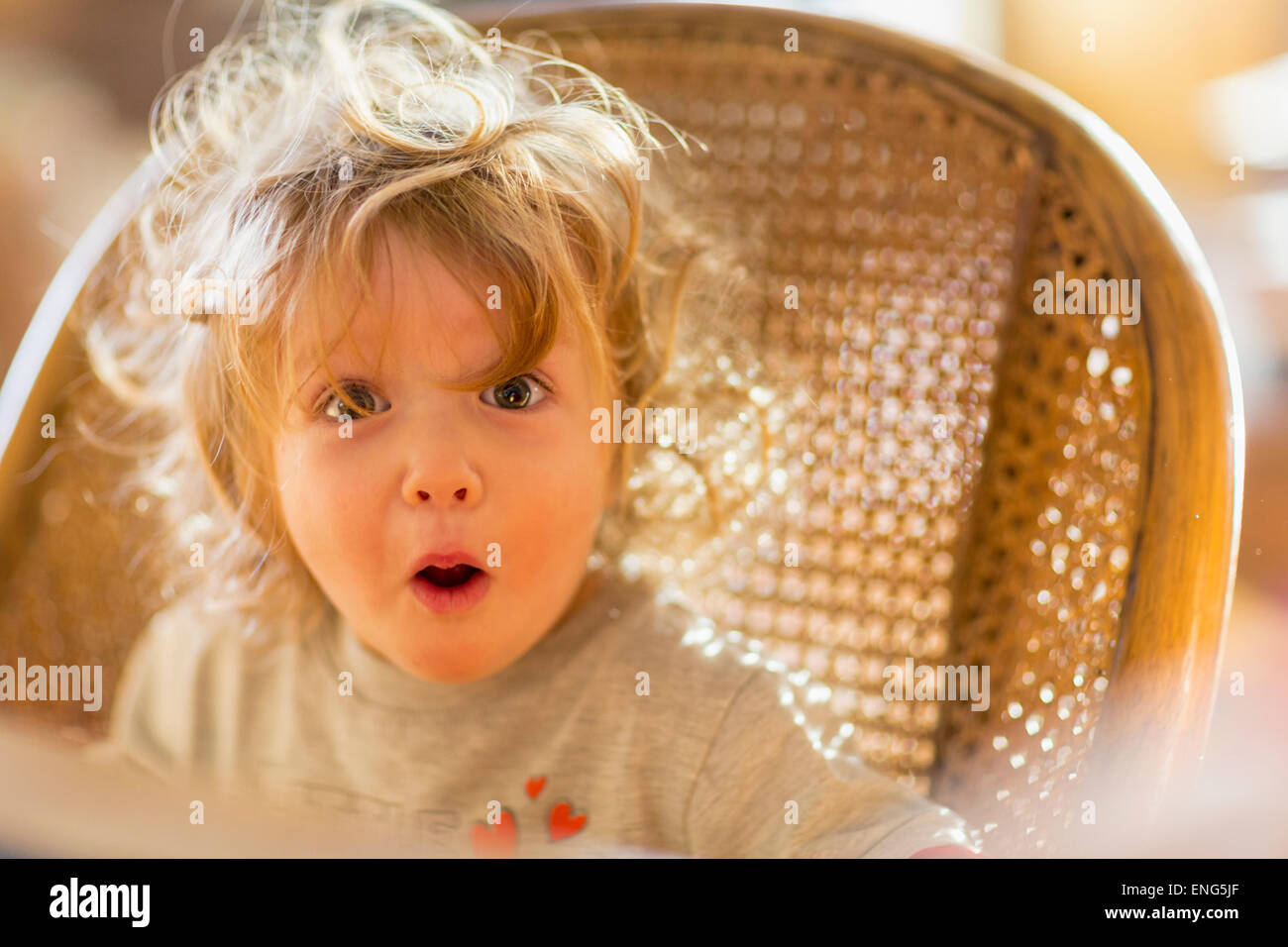 Baby Boy Curly Hair Banque D Image Et Photos Alamy