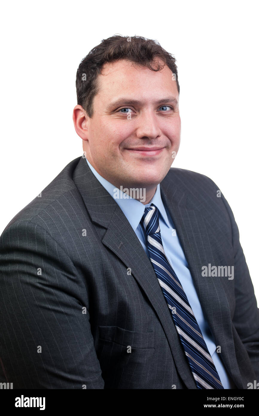 L'homme d'affaires de l'entreprise Banque D'Images