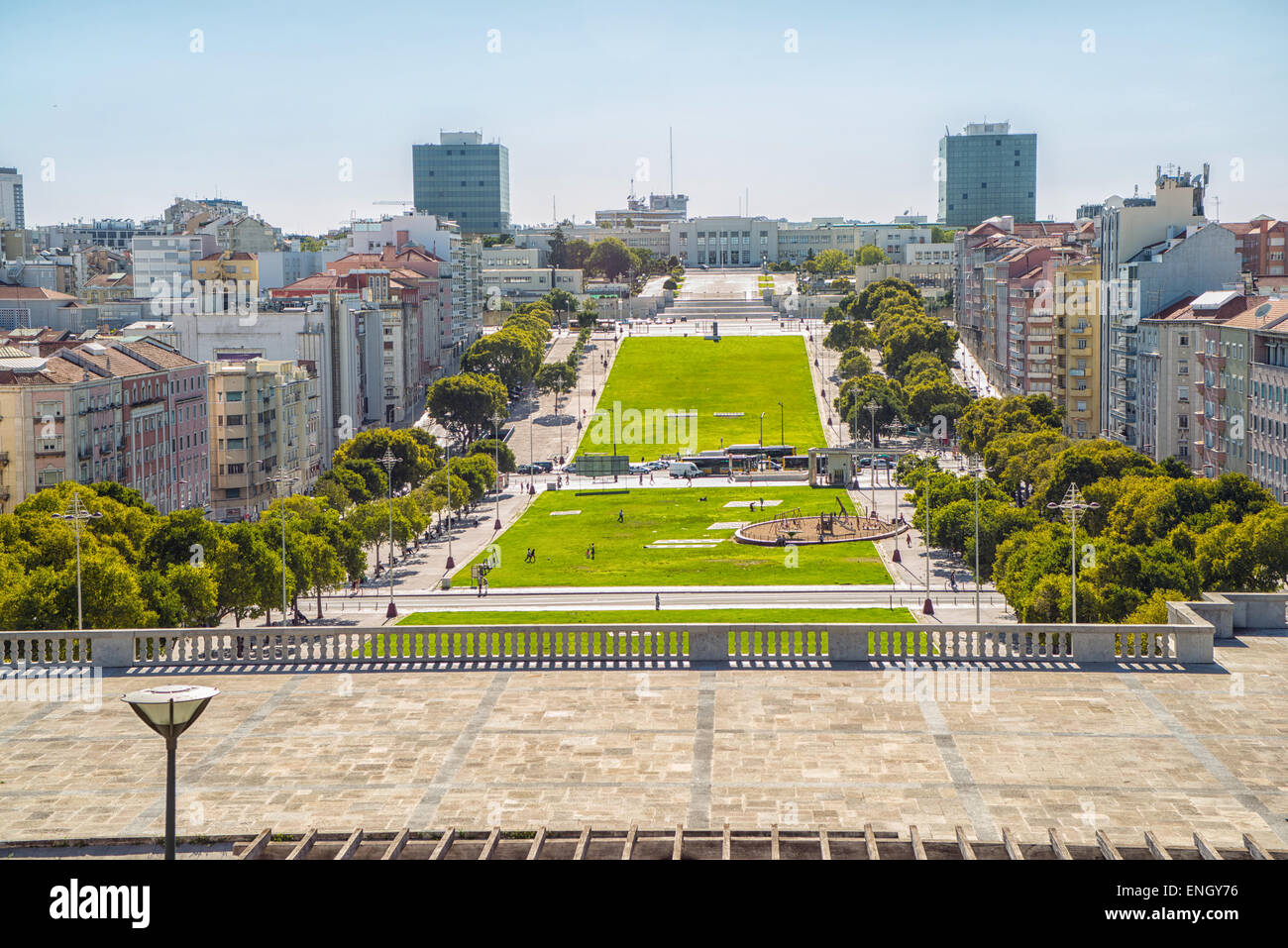 Cityscape in Lisbonne, Portugal. Sur une journée ensoleillée. Banque D'Images