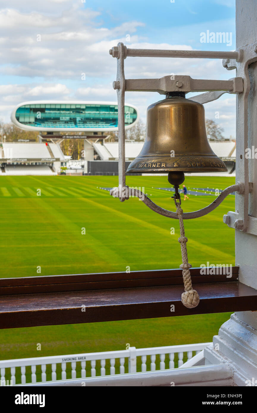 Bell Warner du Lords Cricket Ground Banque D'Images