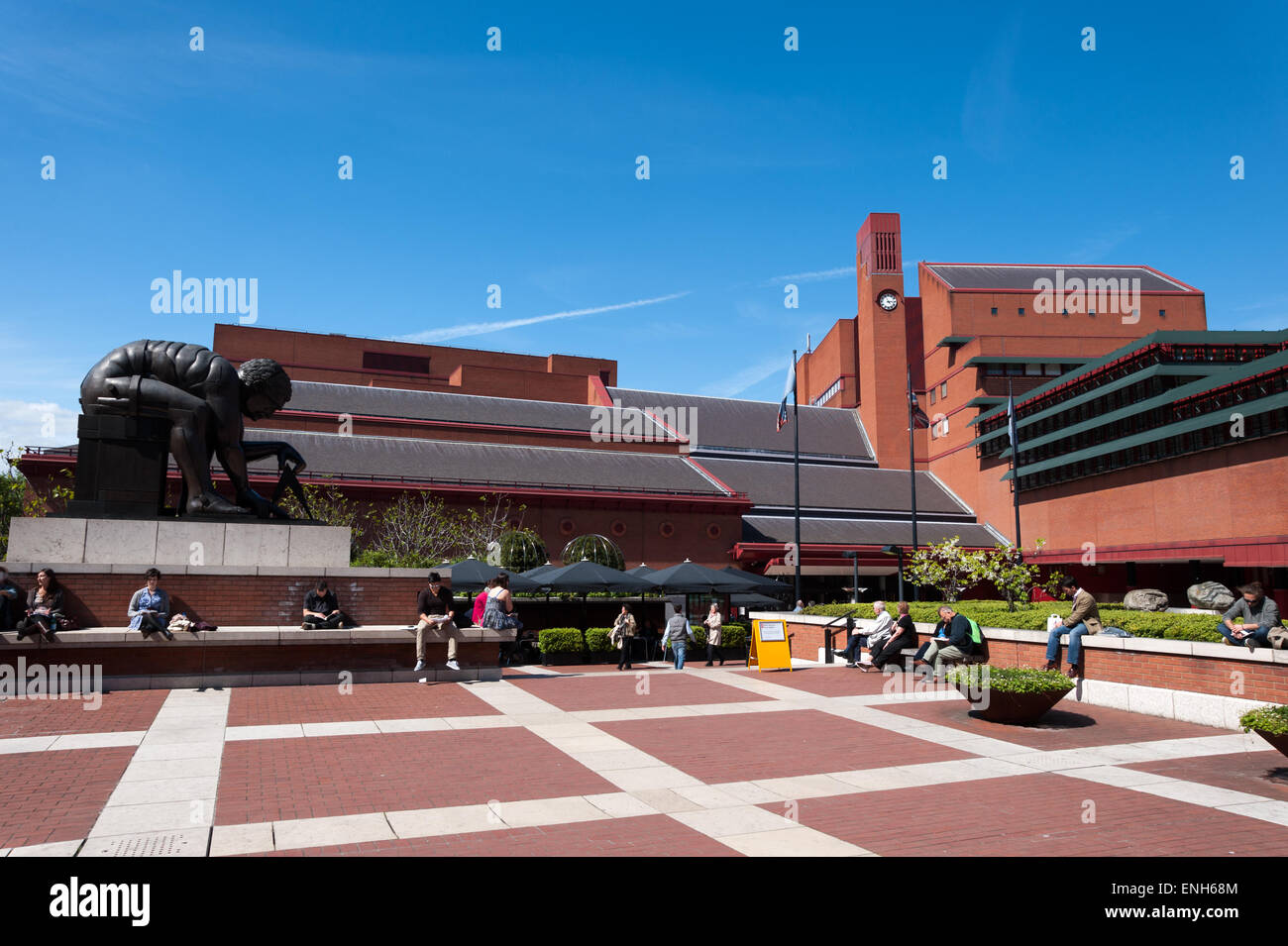 La British Library, London, England, UK Banque D'Images