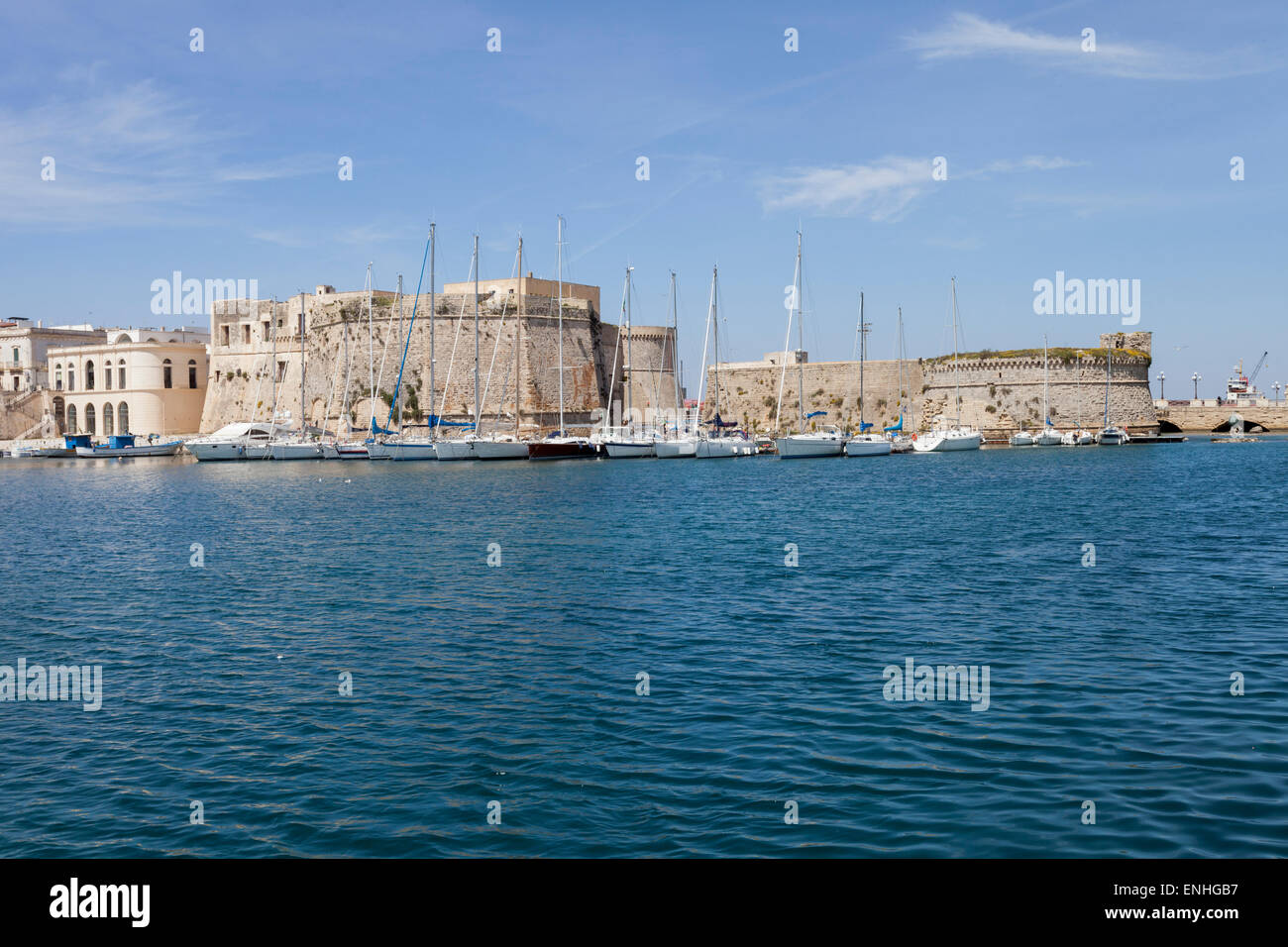 Gallipoli, Pouilles, Pouilles, Italie, Voyage Banque D'Images