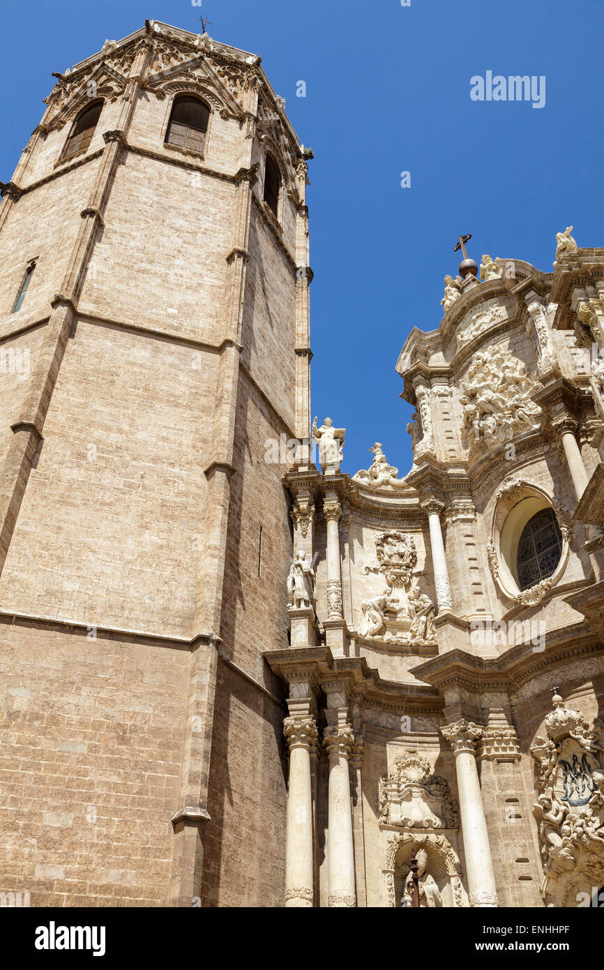 Saint Mary's Cathedral, Valencia, Espagne Banque D'Images