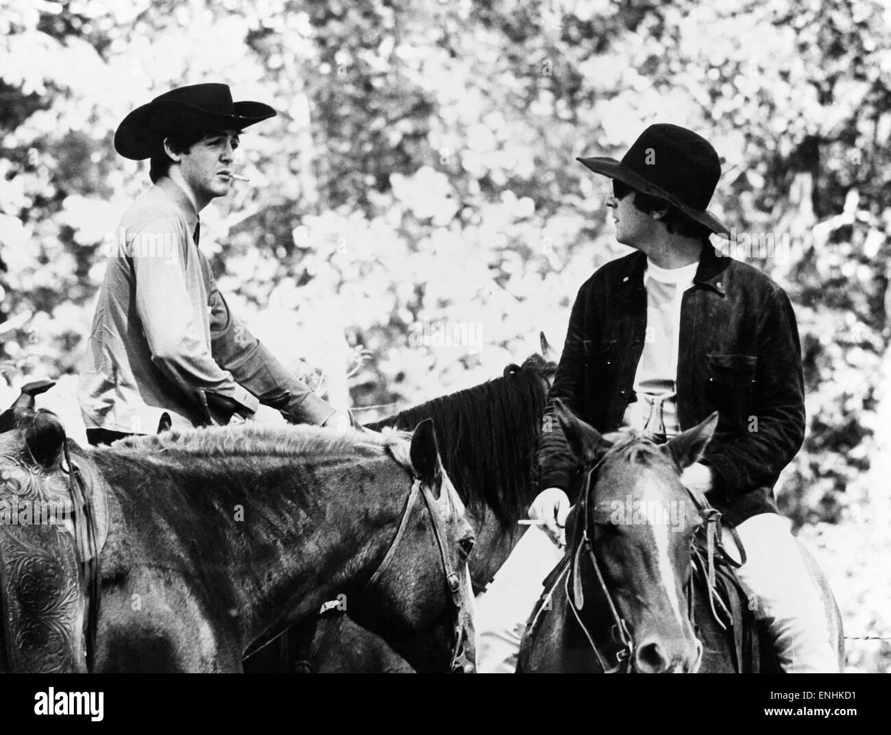 Les Beatles ont joué le Hollywood Bowl le 22 août après avoir volé jusqu'à Los Angeles la nuit avant après leur spectacle à Vancouver. Ils ont séjourné dans une maison en location à Saint Pierre, dans Brown Canyon, Bel Air. Le 24 août a été une journée de congé et les quatre d'entre eux ont visité Banque D'Images